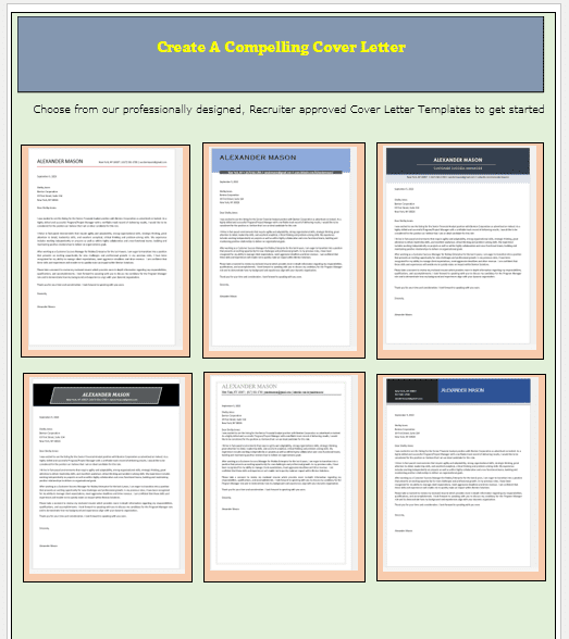 Create a Cover Letter for Computing Position