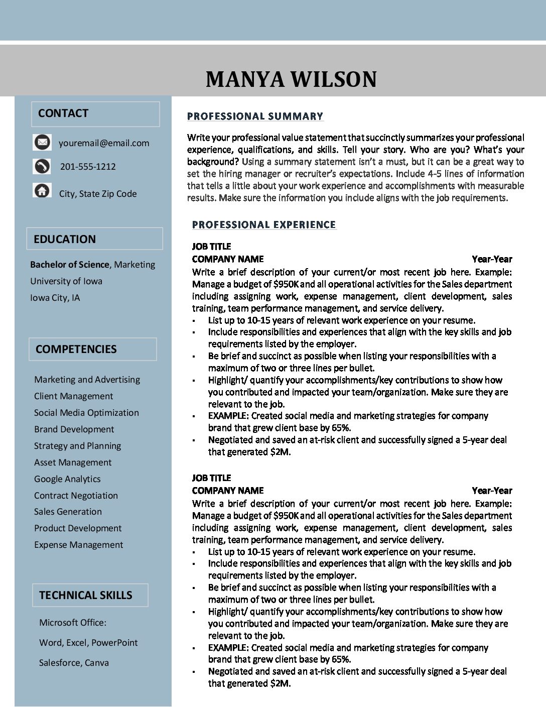 Avalon Res Template 1pg docx